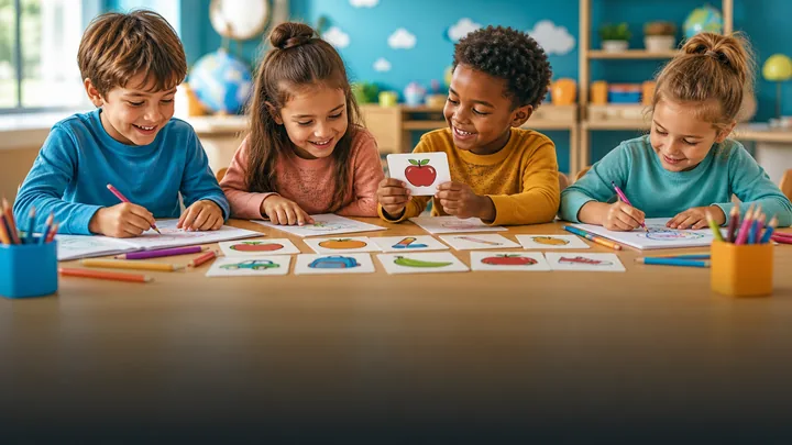 Estudiantes de segundo de Primaria